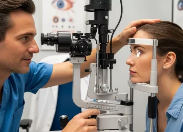 Exame de Ceratometria