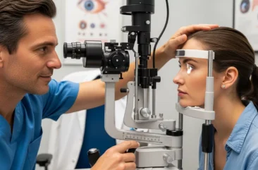 Exame de Ceratometria