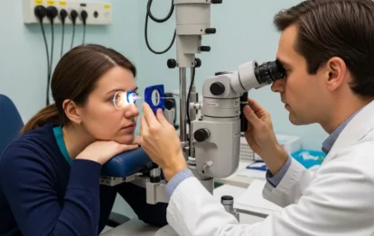 Exame de Gonioscopia