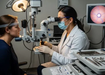 Exame de Microscopia Especular